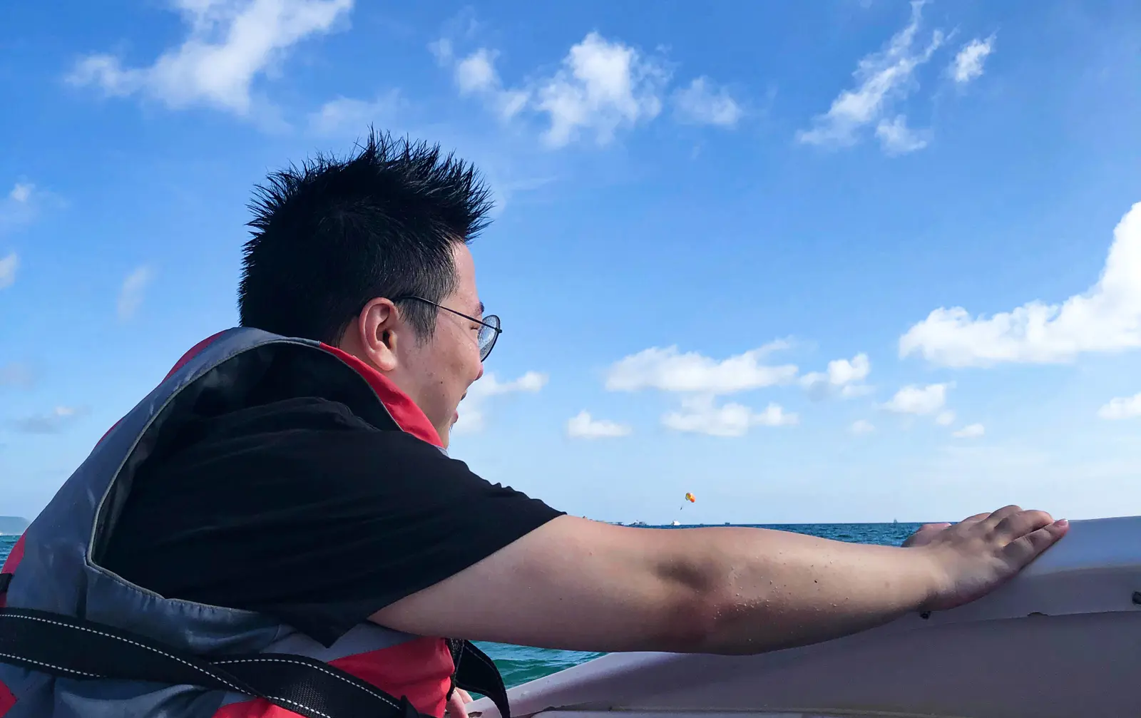 凌乱的发型